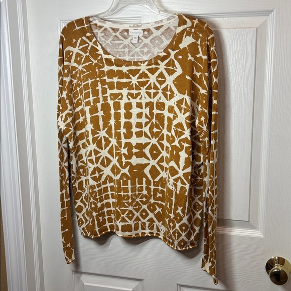 Garnet Hill Lightweight Sweater Top- M - Picture 4 of 8